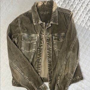 Silver Jeans Women Brown Corduroy Jacket